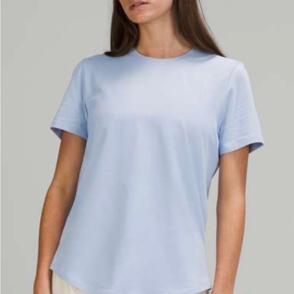 Lululemon Athletica Sky Blue Short Sleeve Tee